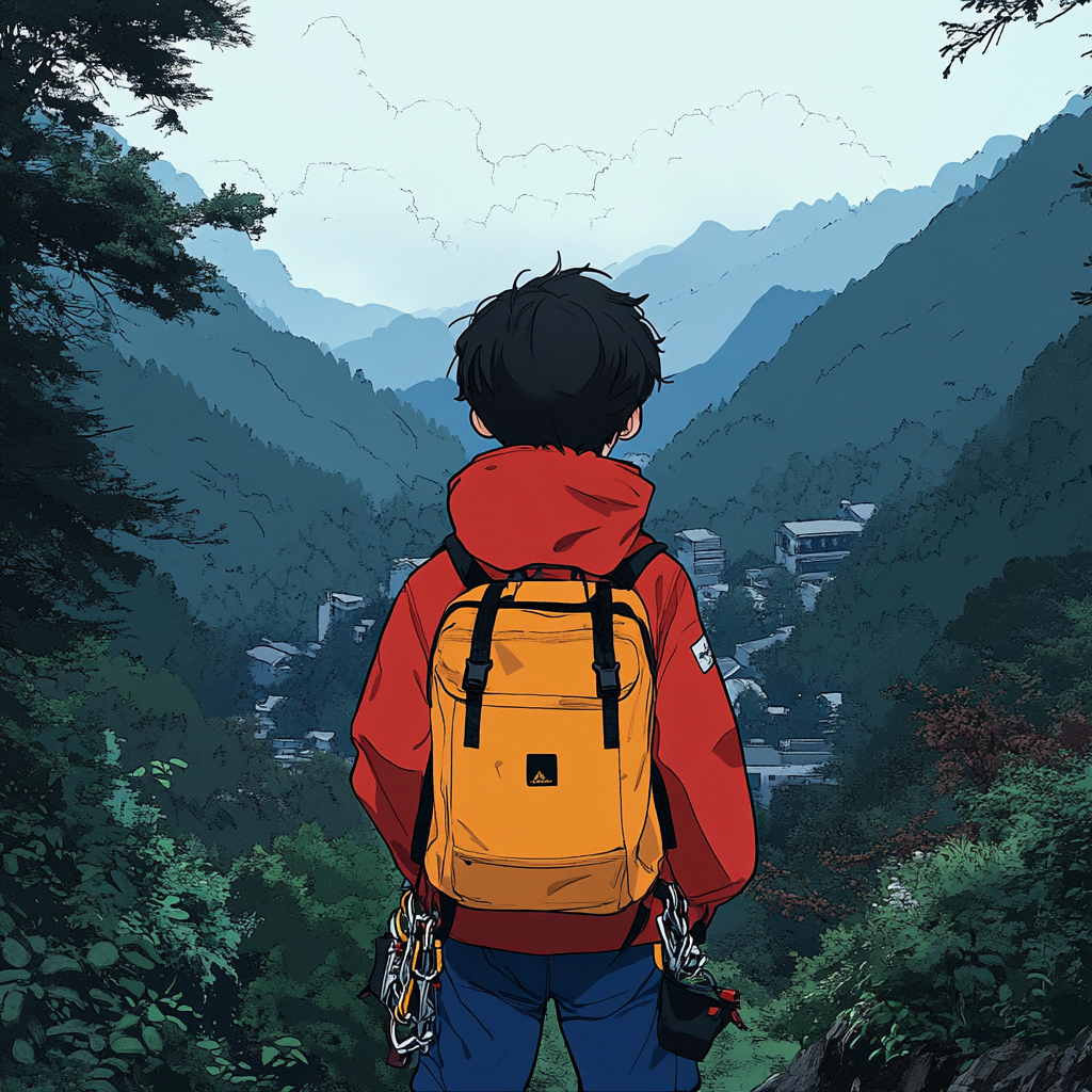 爬山