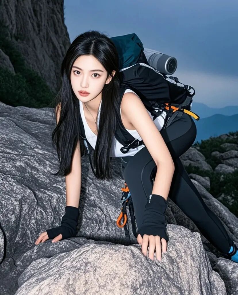 爬山
