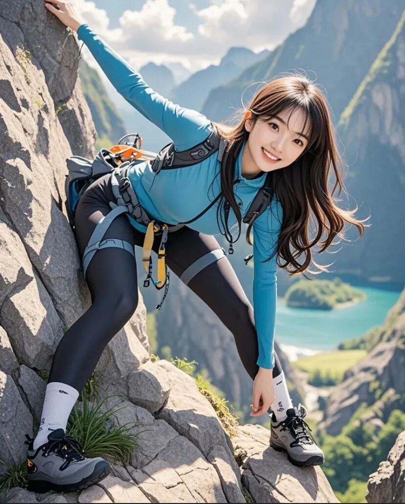 爬山