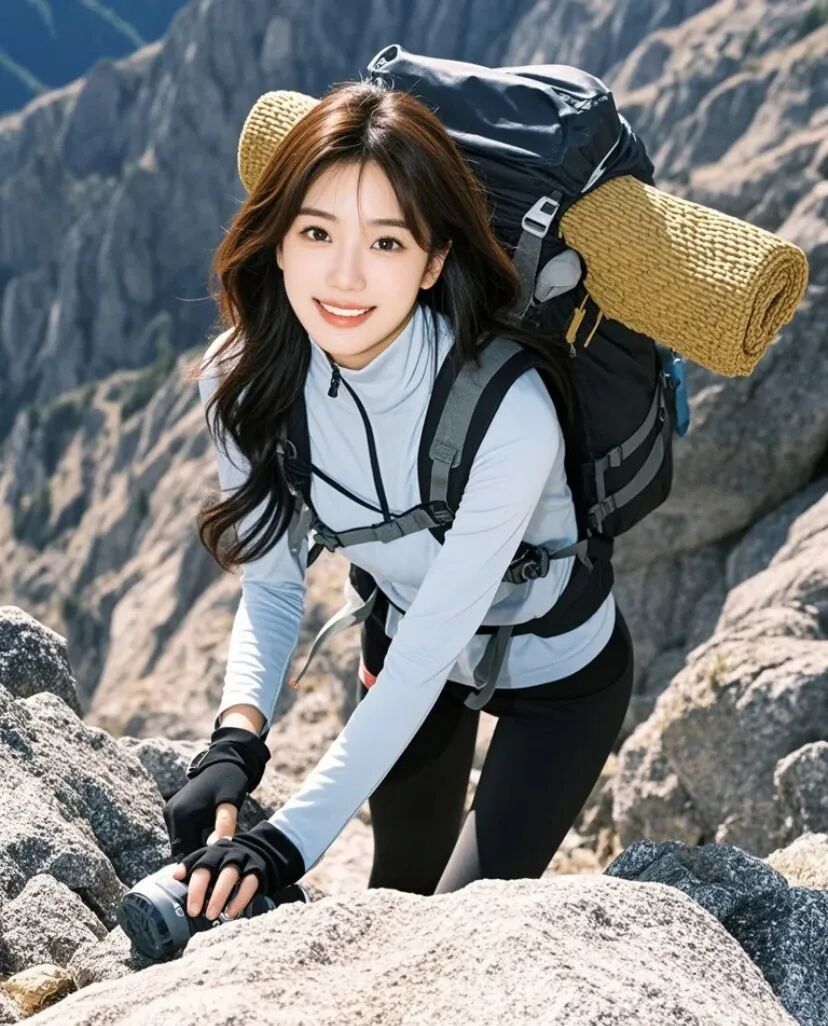 爬山