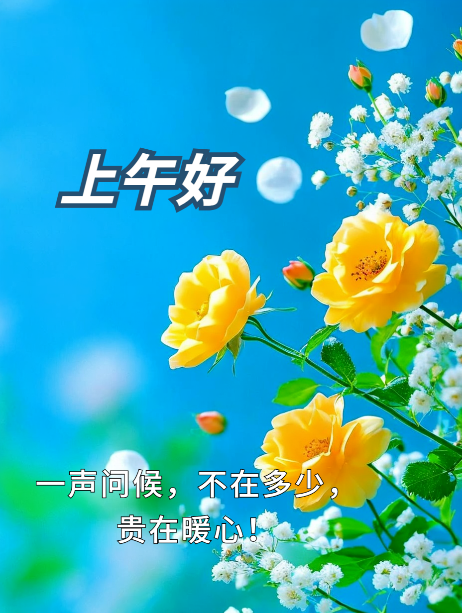 上午好