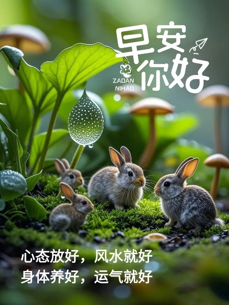 早安,早上好,上午好