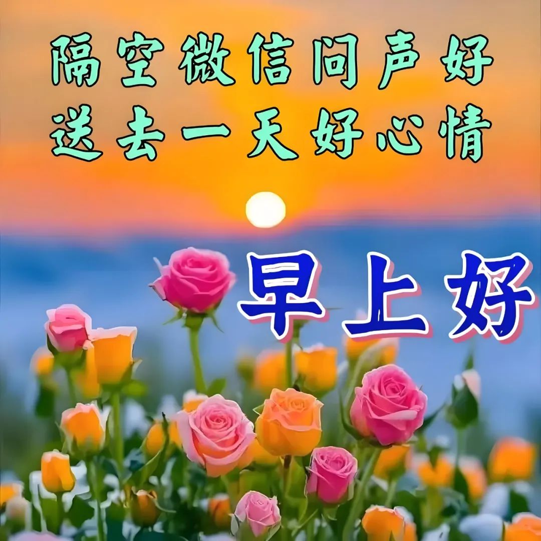 早安,早上好,上午好