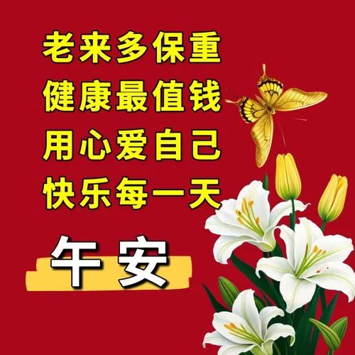 中午好,午安