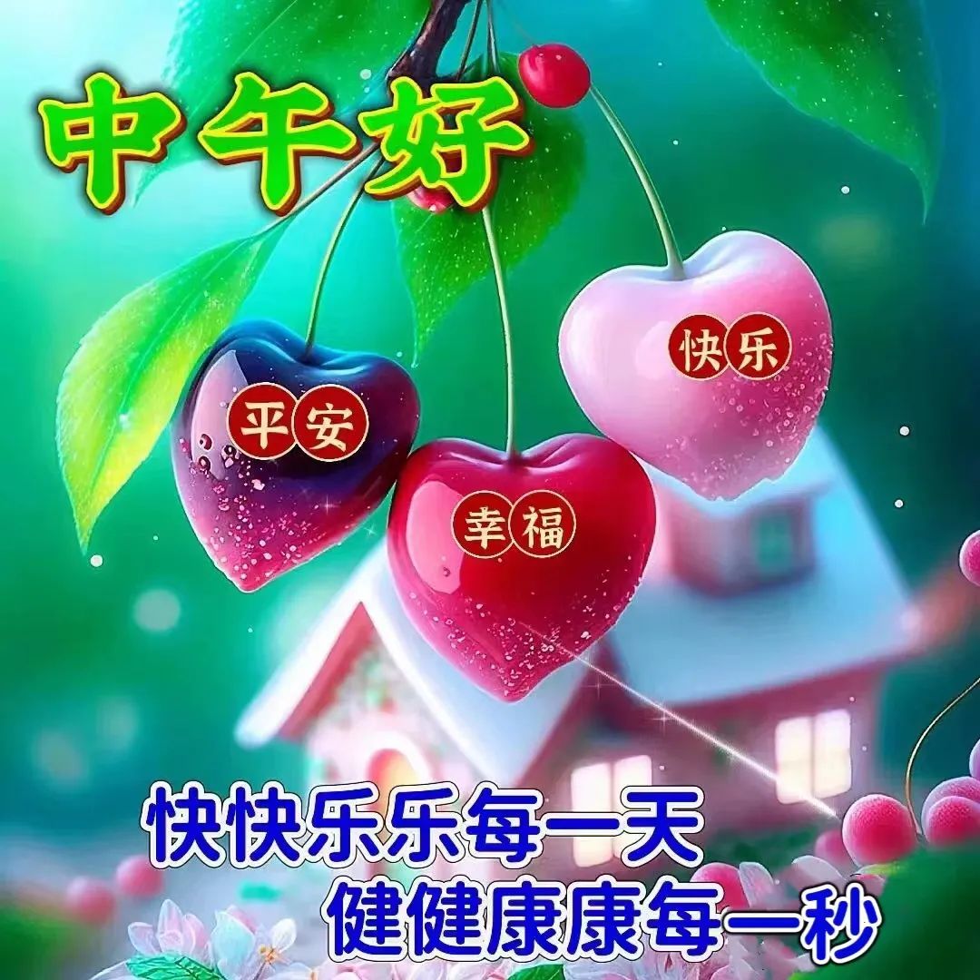 中午好,午安