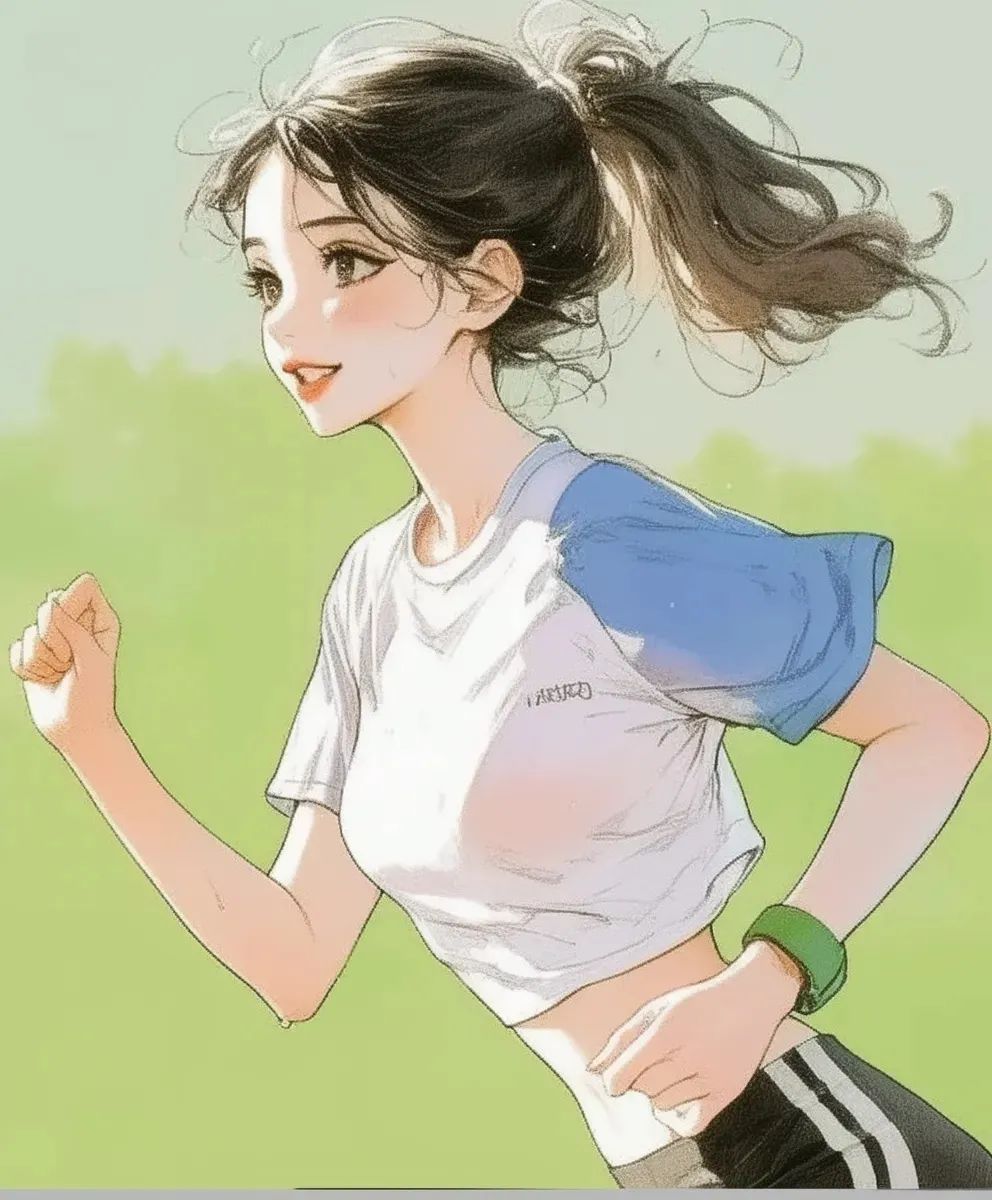 跑步