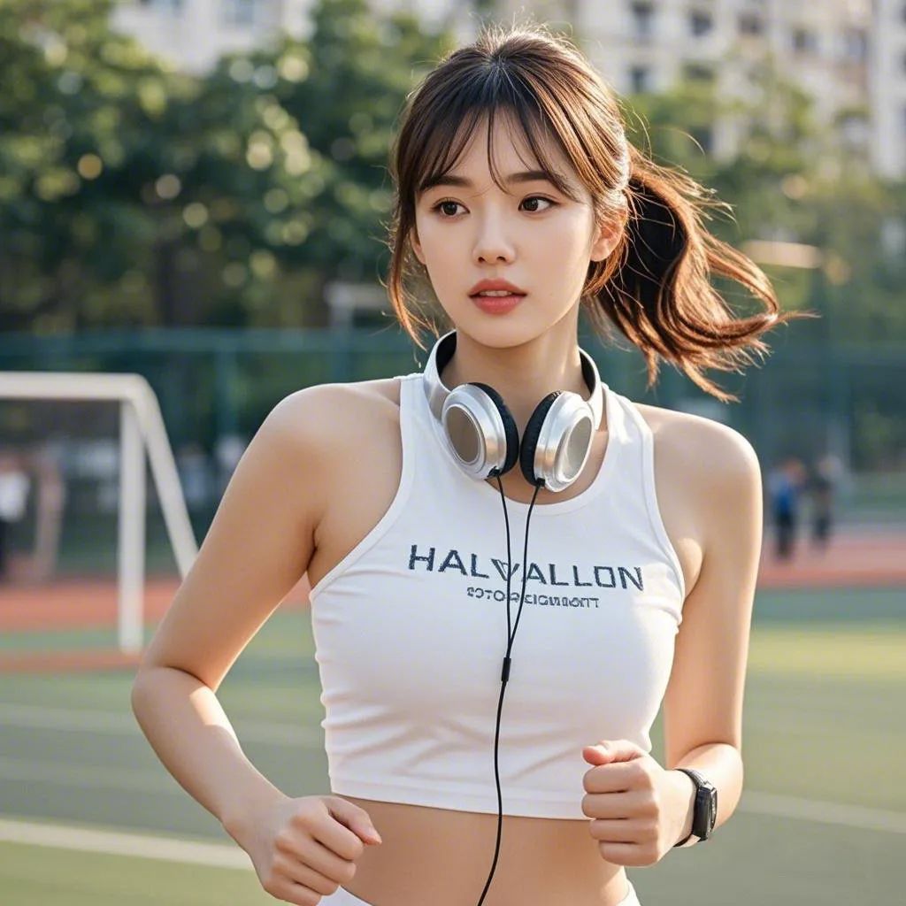 跑步
