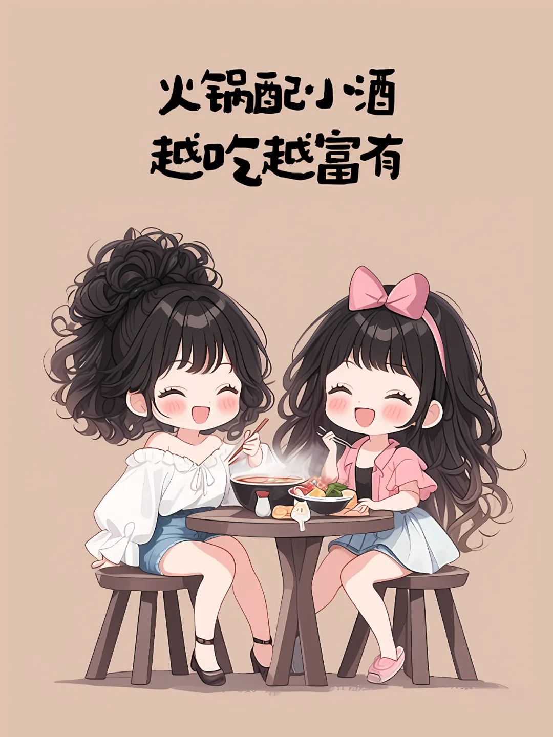 吃火锅文案