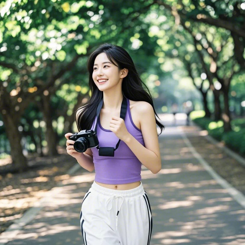跑步