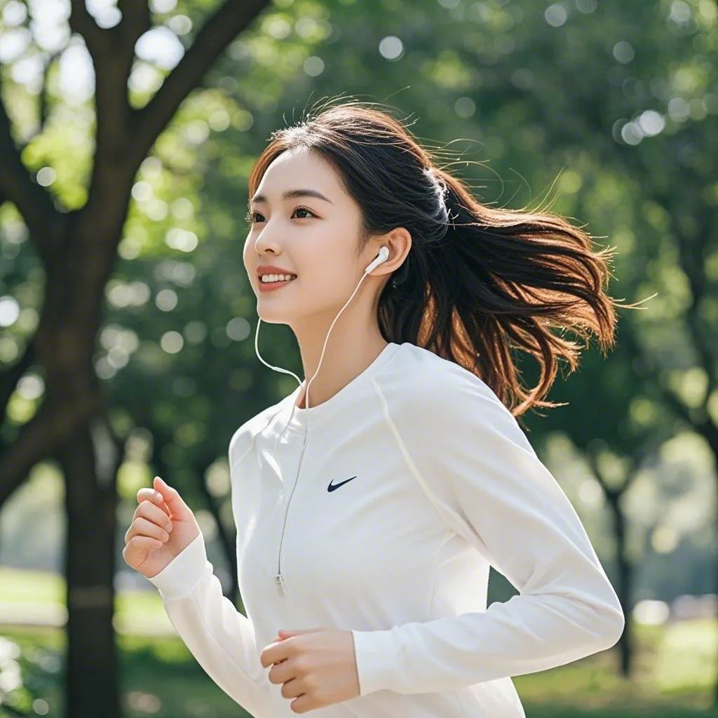 跑步