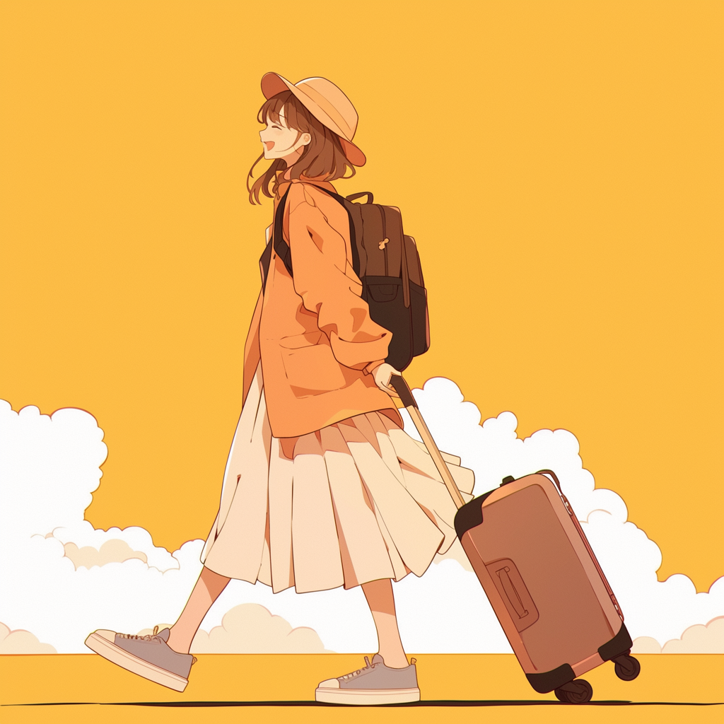 旅游结束