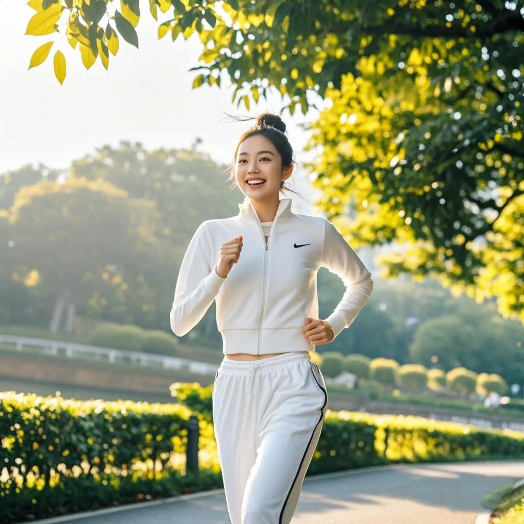 跑步