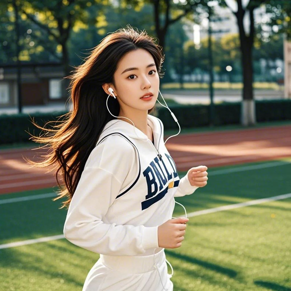 跑步