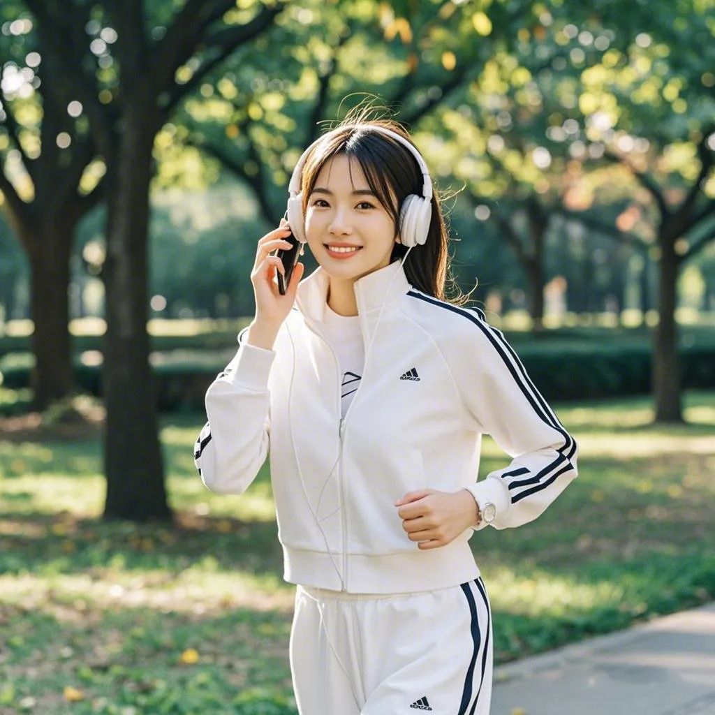 跑步