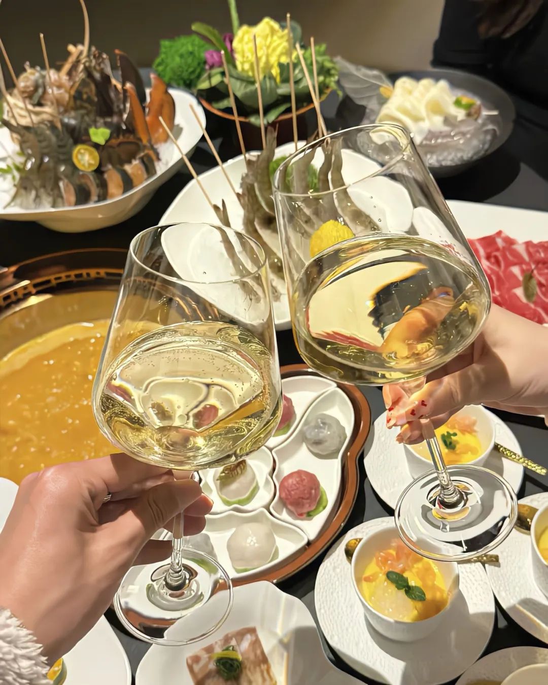 吃火锅文案
