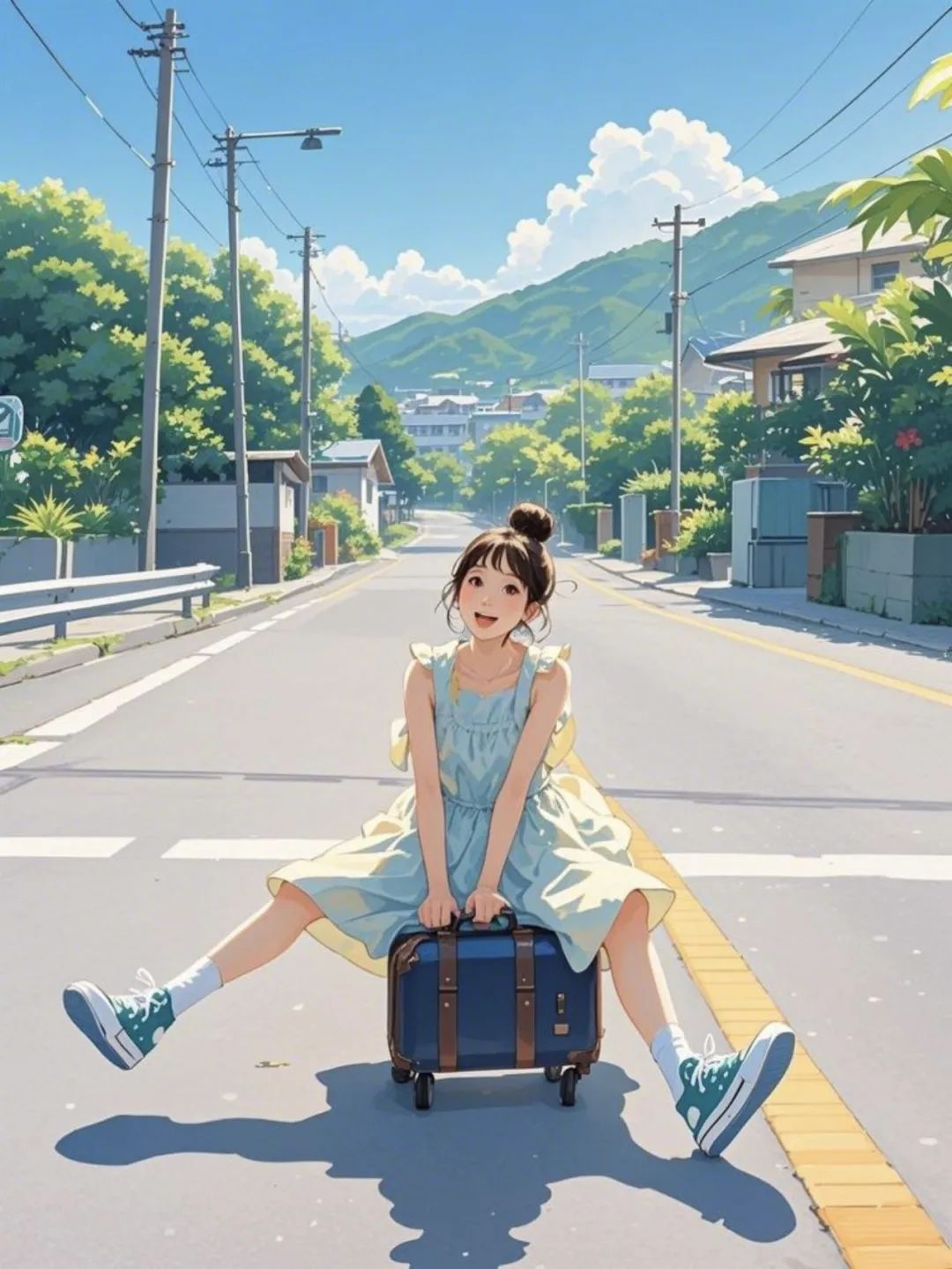 旅游结束
