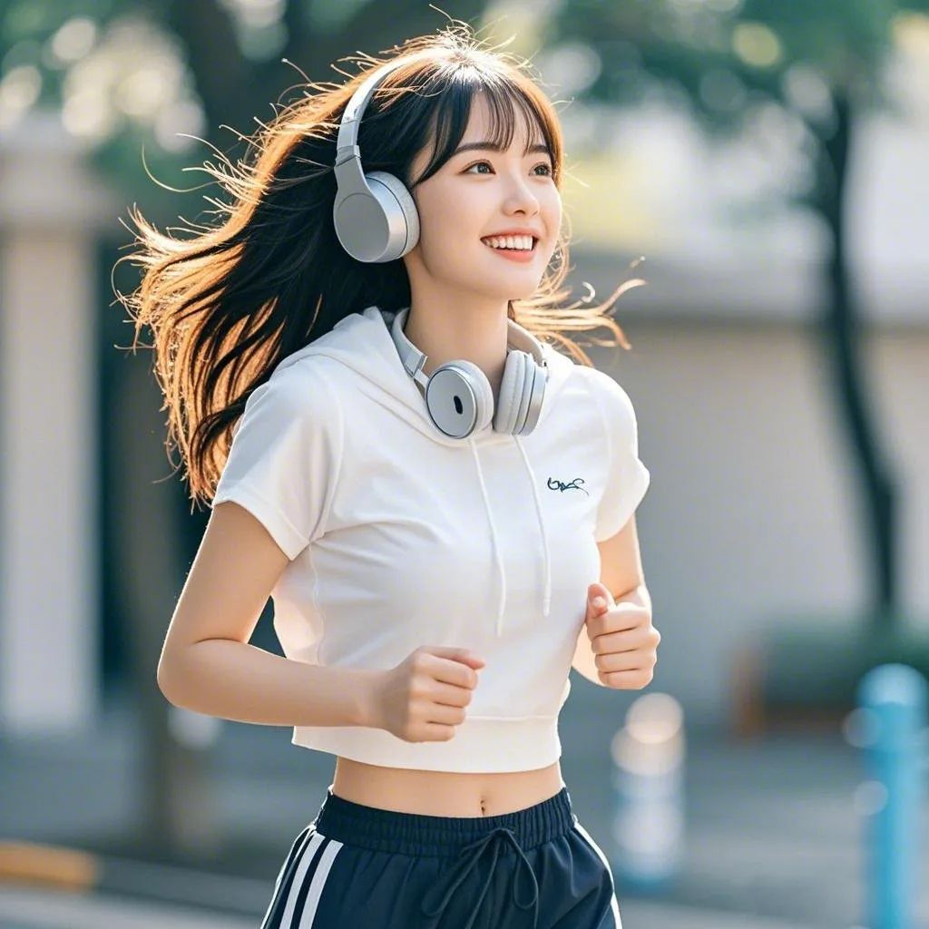 跑步