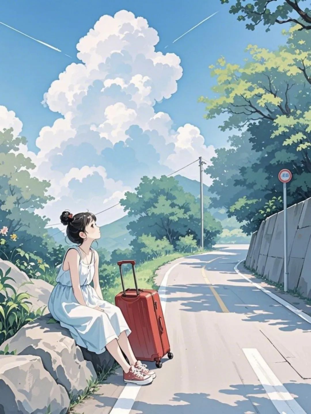 旅游结束后,这样发朋友圈一句就封神