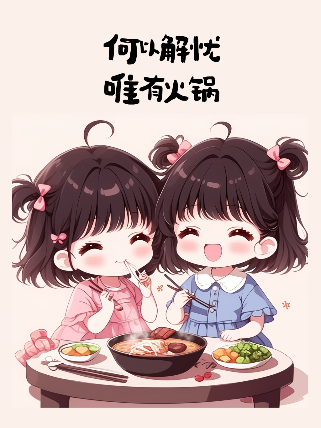 吃火锅文案