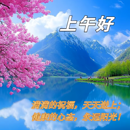 上午好