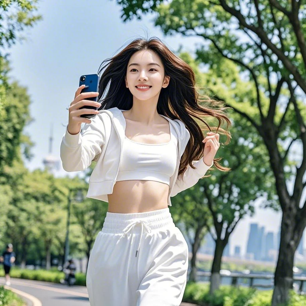 跑步