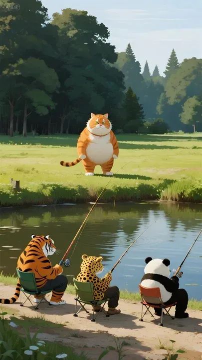钓鱼