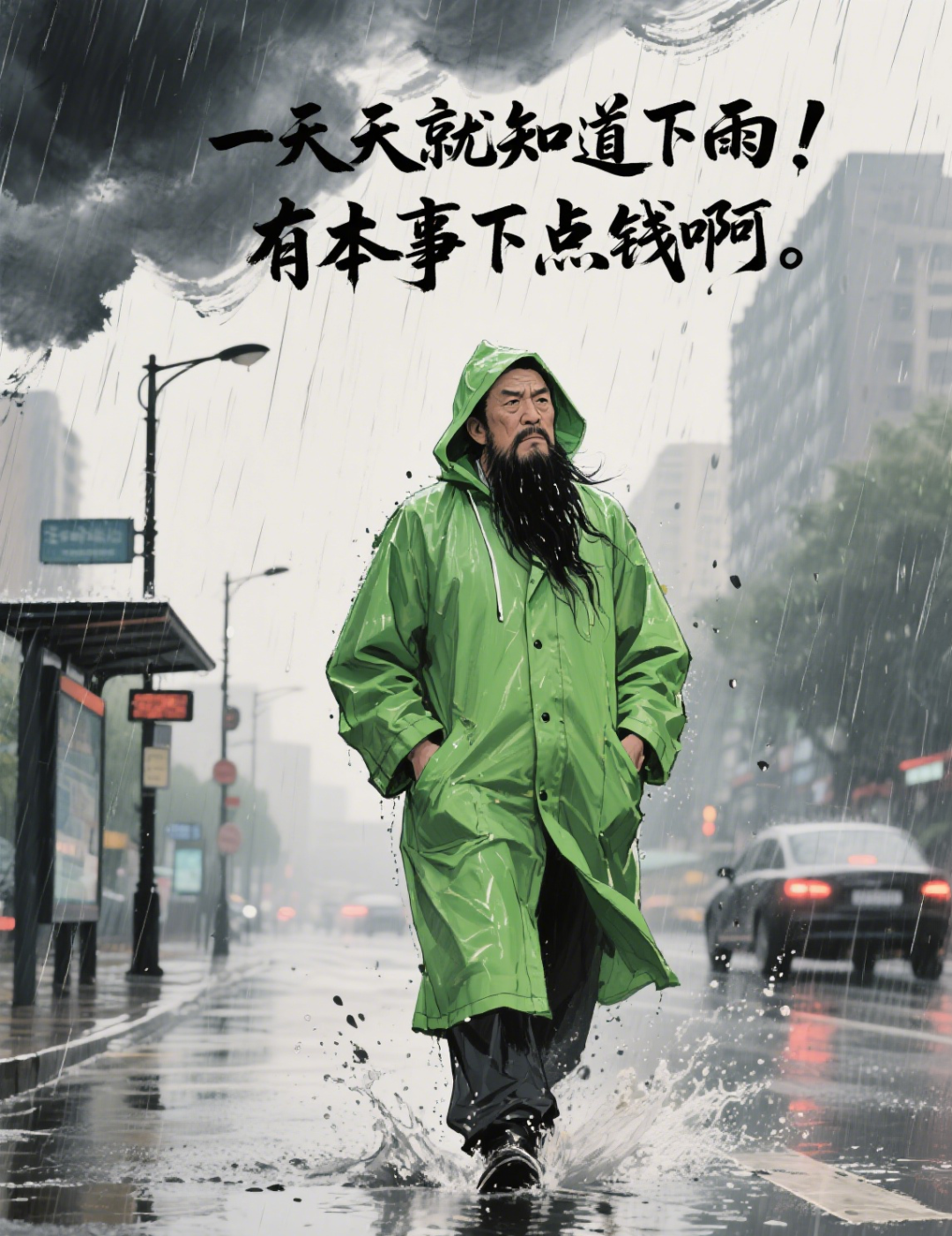 下雨天