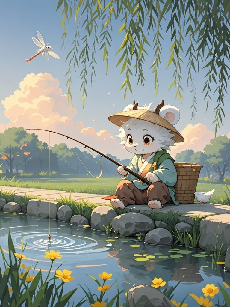 钓鱼