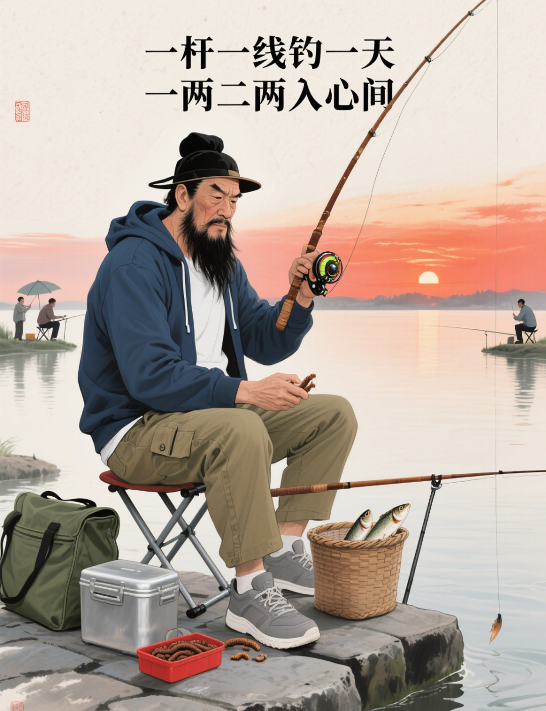 钓鱼