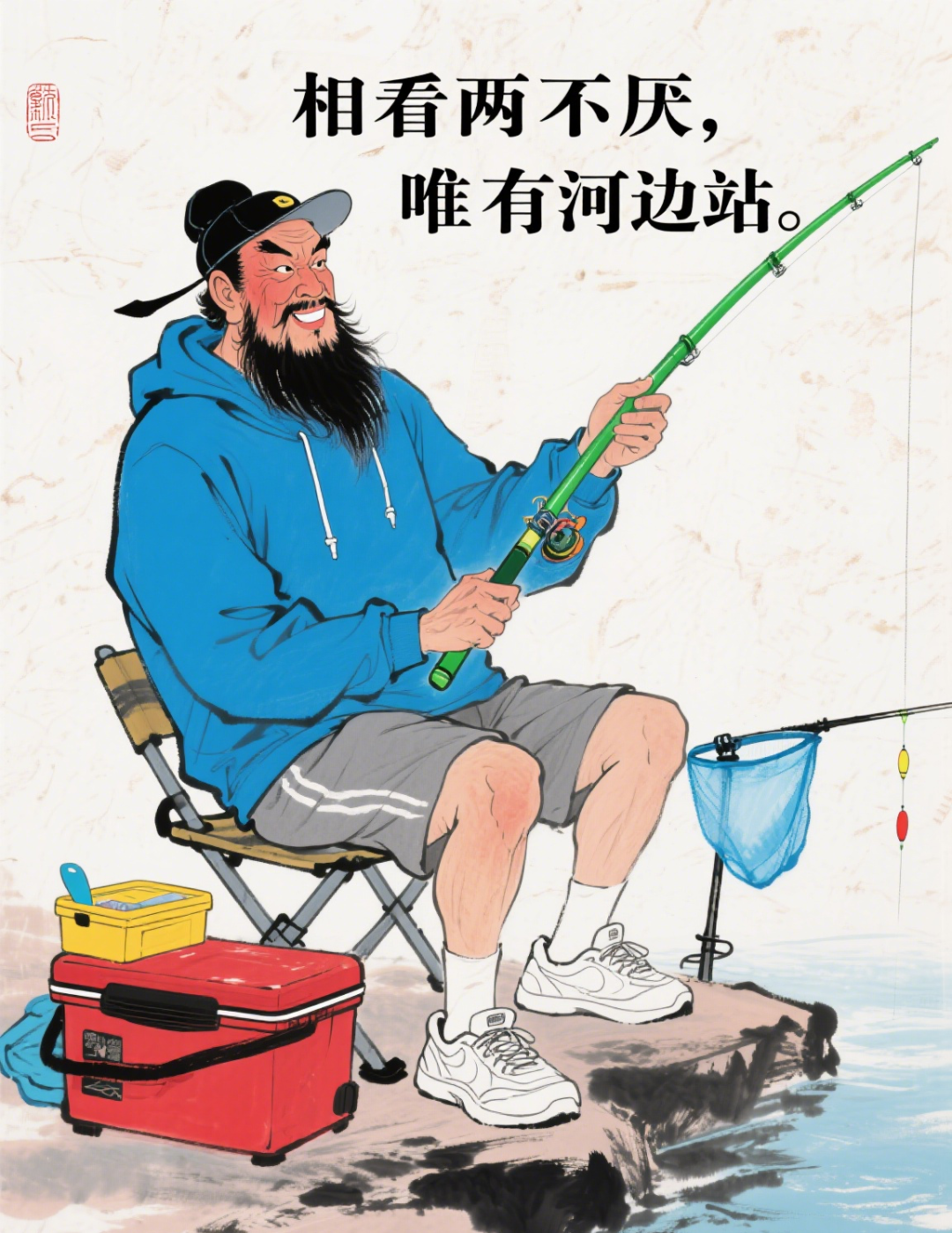 钓鱼