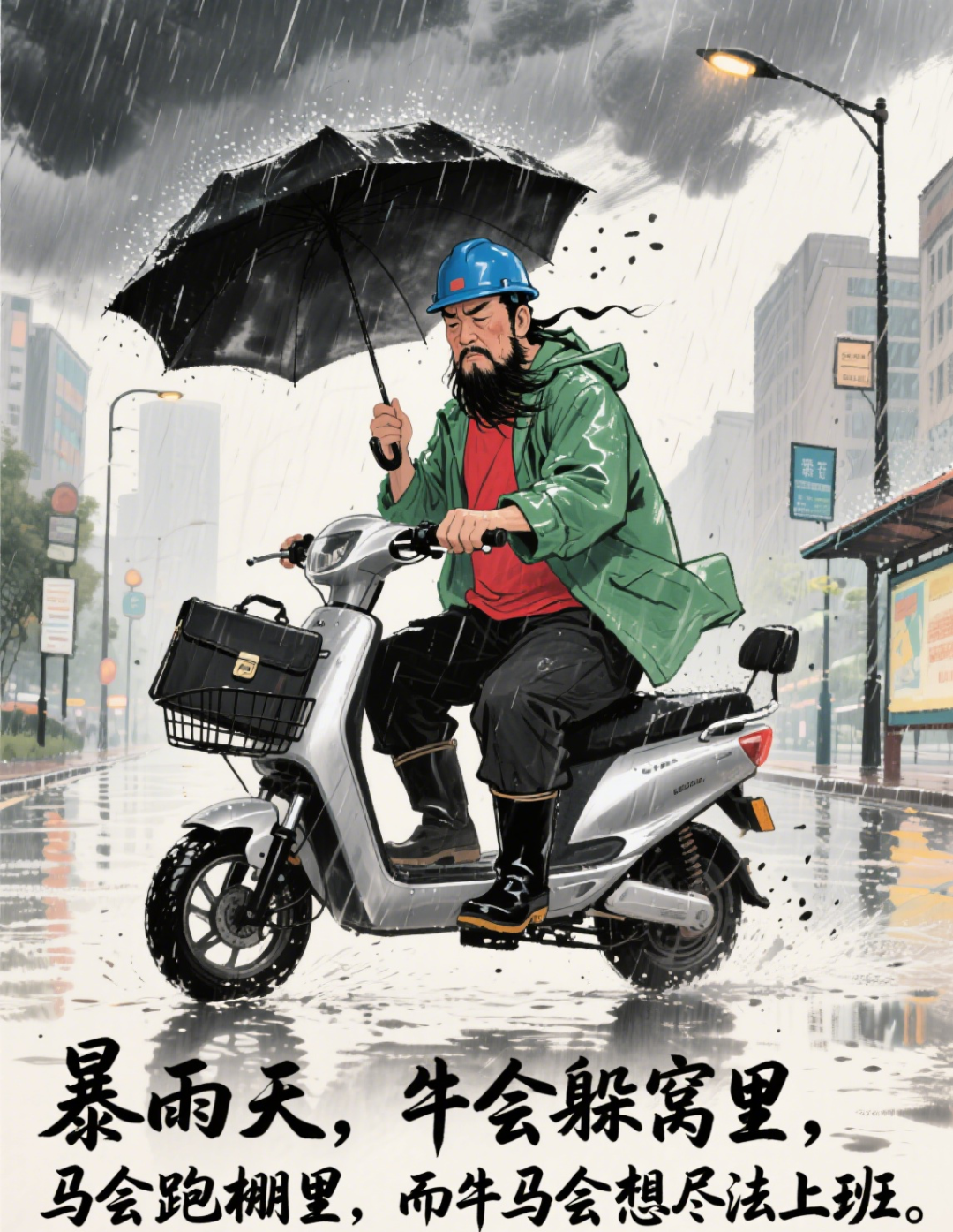 下雨天