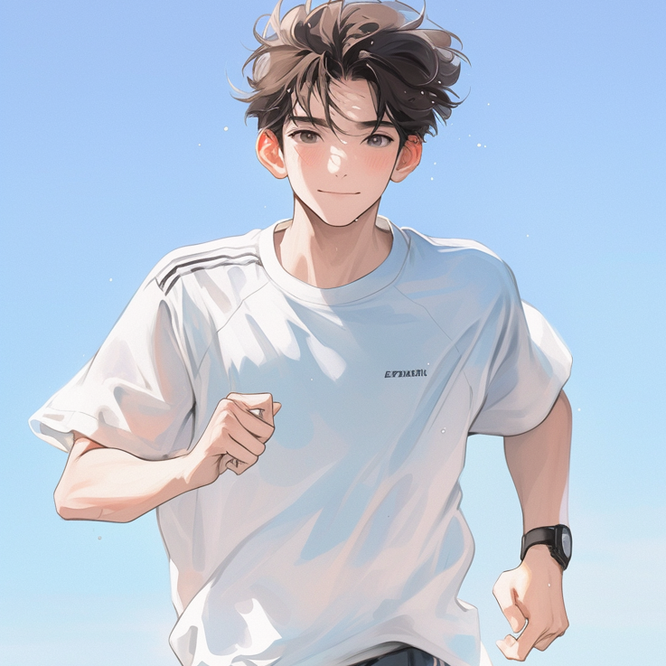 跑步