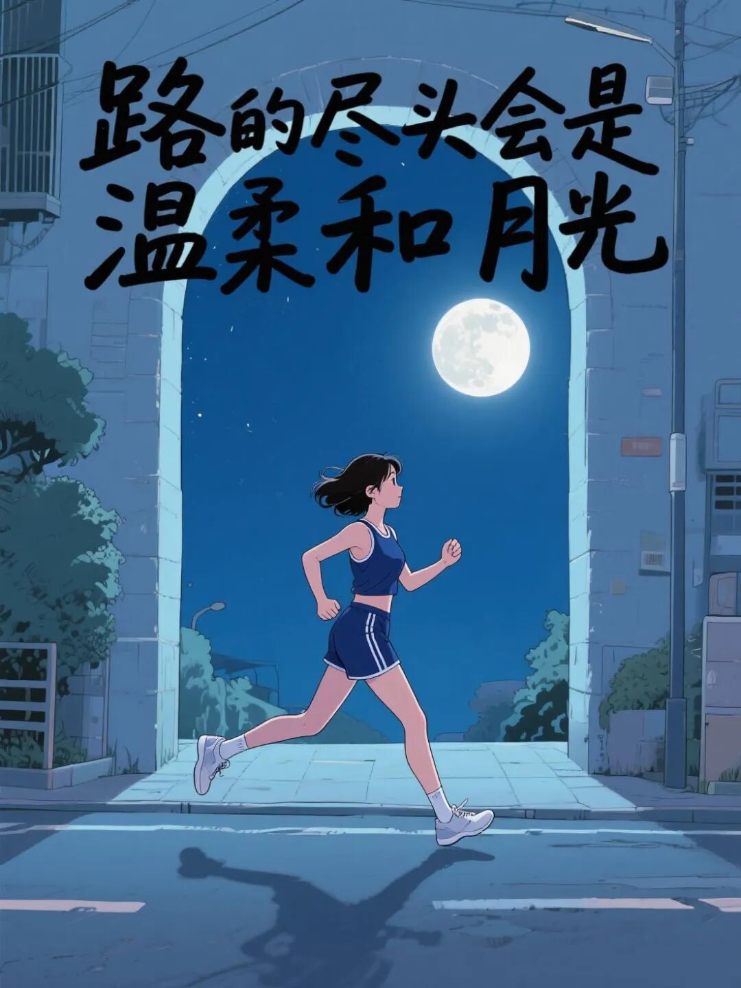 跑步
